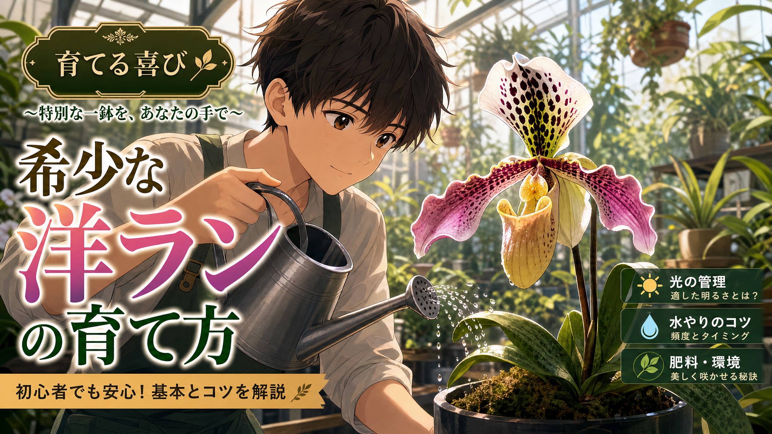 四虎视频植物视频 - 稀有兰花养护